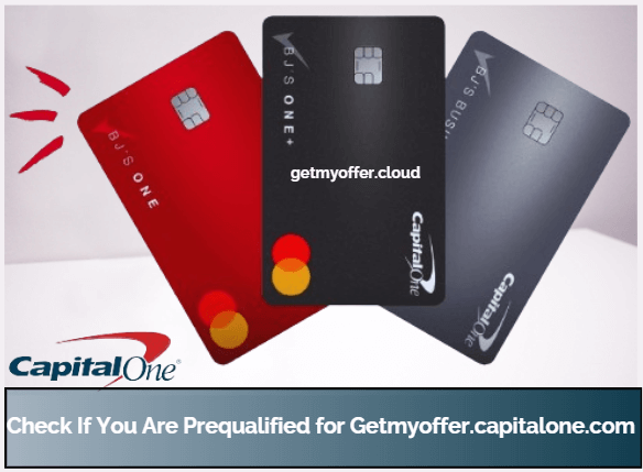 Prequalified for Getmyoffer.capitalone.com